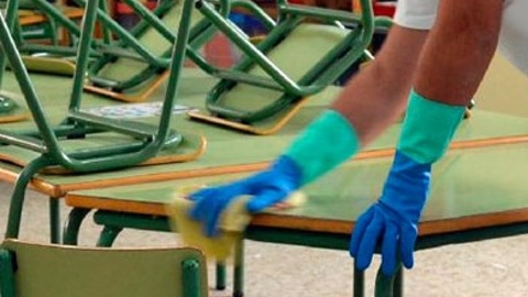 Limpieza de escuelas